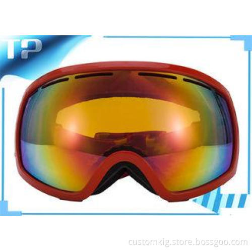 OTG Snowboard Goggles For Winter Sports / Retro Liquid Imag